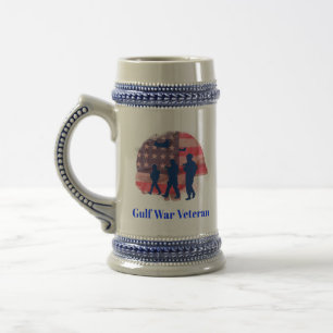 "Gulf War Veteran" Keramik Beer Stein Bierglas