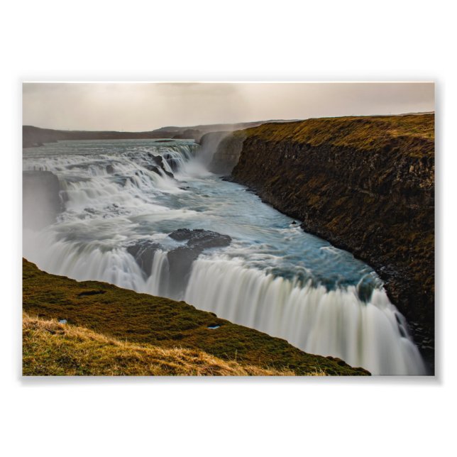 Gulfoss Fotodruck (Vorne)