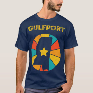 Gulfport Mississippi Vintag Distressed Souvenir 1 T-Shirt