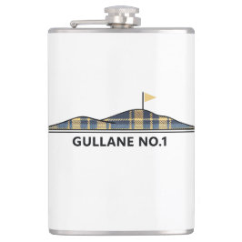 Gullane Golf Schottischer Golf-Geschenk-Tartan Flachmann