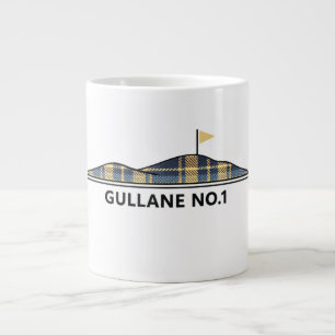 Gullane Golf Schottischer Golf-Geschenk-Tartan  Jumbo-Tasse