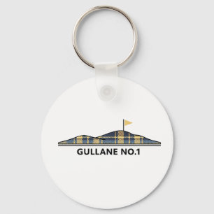 Gullane Golf Schottischer Golf-Geschenk-Tartan  Schlüsselanhänger
