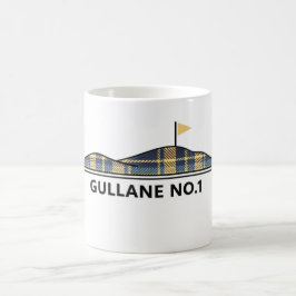 Gullane Golf Scottish Golfing Geschenk Tartan Kaffeetasse