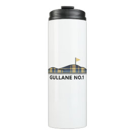 Gullane Golf Scottish Golfing Geschenk Tartan Thermosbecher