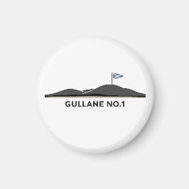Gullane Scotland Golfball Magnet