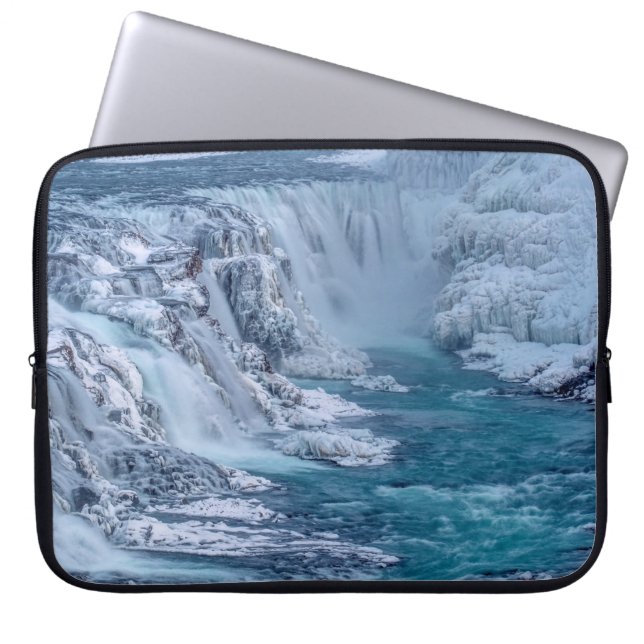 Gullfoss Falls Laptopschutzhülle (Vorderseite)