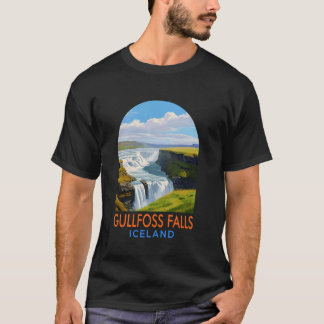 Gullfoss Falls Travel Adventure Trip Gullfoss Fall T-Shirt