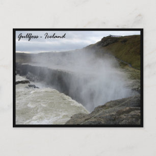 Gullfoss Postkarte