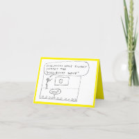 Gullibility Gene Ich glaube, alles Joke Card