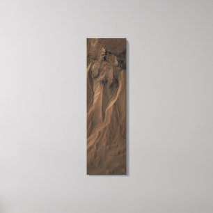 Gullies am Edge of Hale Crater, Mars Leinwanddruck