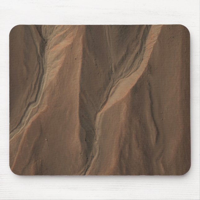 Gullies am Edge of Hale Crater, Mars Mousepad (Vorne)