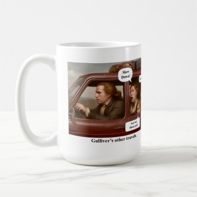 Gullivers andere Reisen. Kaffeetasse (Links)