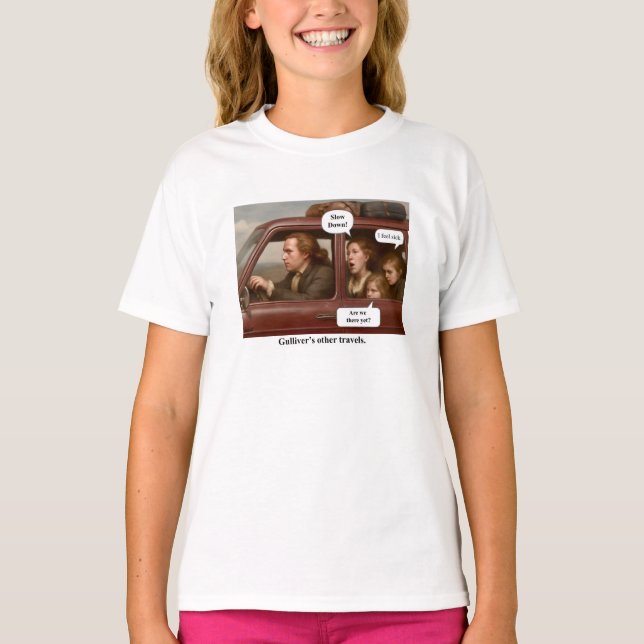 Gullivers andere Reisen. T-Shirt (Vorderseite)