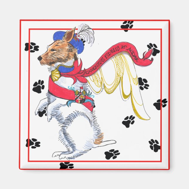 Gullivers Angels Jack Russell Magnet (Vorne)