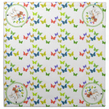 Gulliver's Angels Papillon Dinner Napkins