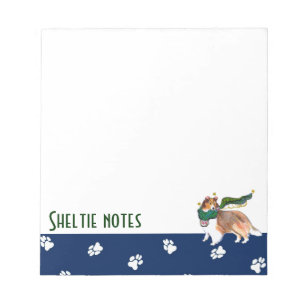 Gullivers Angels Sheltie Notepad Notizblock