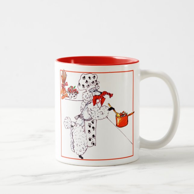 Gullivers Engel Tasse "Chien du Cuisine" (Rechts)