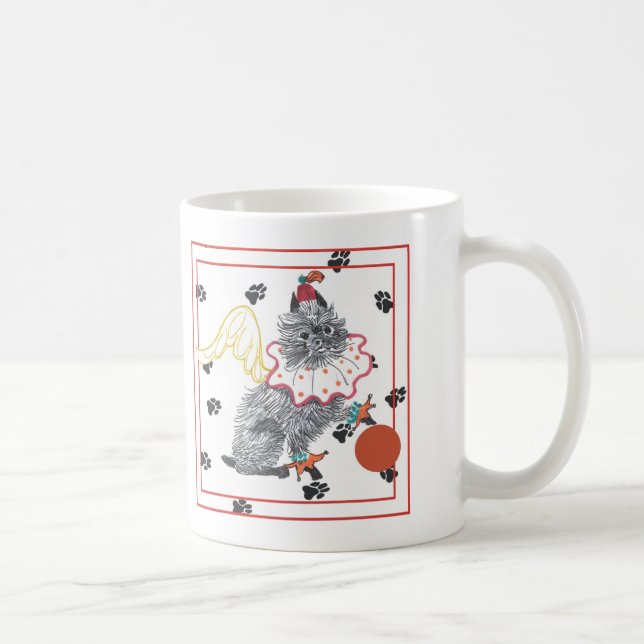 Gullivers Engelaffenpinscher-Tasse Kaffeetasse (Rechts)