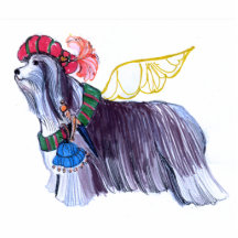 Gullivers Engels-bärtiger Collie