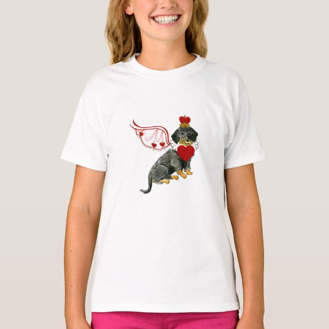 Gullivers Engels-DackelValentine scherzt Hoodie (Vorderseite)