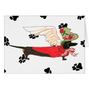 Gullivers Engels-schwarze Dackel "Knochen Mot "