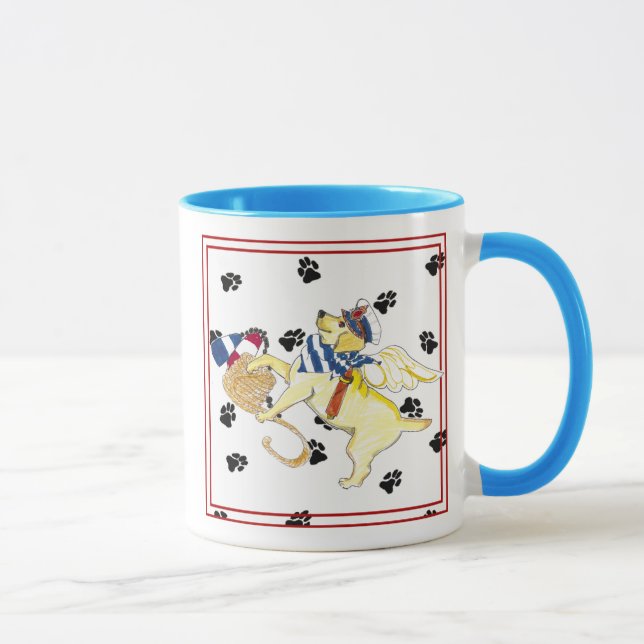Gullivers Engels-Seemann-Labrador-Tasse Tasse (Rechts)