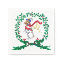 Gullivers Jack Russell Christmas Napkins