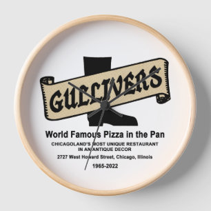 Gullivers Pizza & Restaurant, Chicago, Illinois Uhr