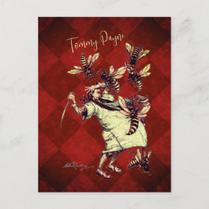 Gullivers Reisen Arthur Rackham Bees Postkarte