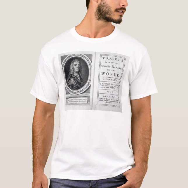 "Gullivers Reisen" durch Jonathan Swift, 1726 T-Shirt (Vorderseite)