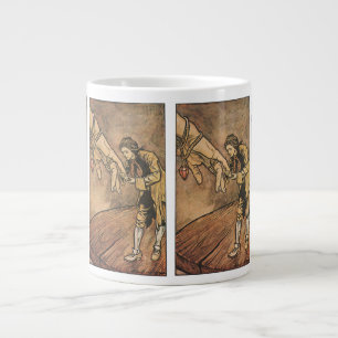 Gullivers Reisen Vintage von Arthur Rackham Jumbo-Tasse