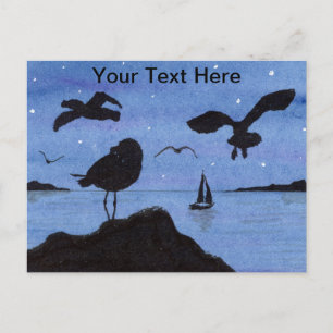 Gulls Postkarte