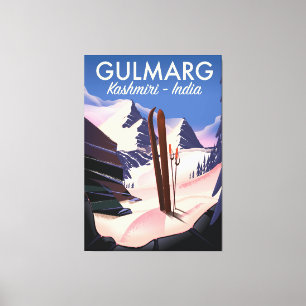 Gulmarg Kashmiri India Skipposter Leinwanddruck