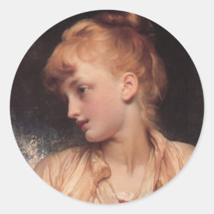 Gulnihal - Lord Frederick Leighton Runder Aufkleber