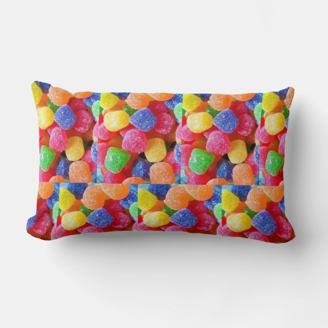 **GUM DROPS GALORE** PILLOW LENDENKISSEN (Vorderseite)