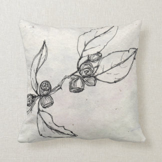 Gum Nut Nature Feature Cushion Original Drawing Kissen