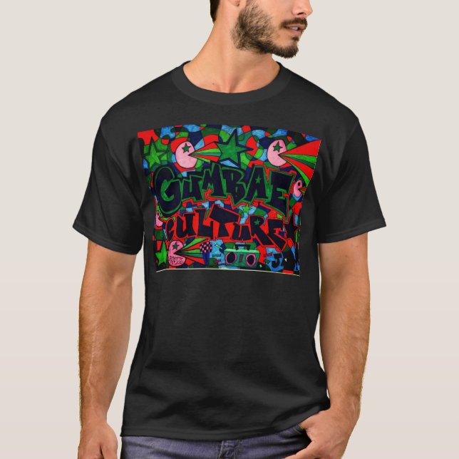 GUMABE SCRIBZ TEK T - Shirt (Vorderseite)