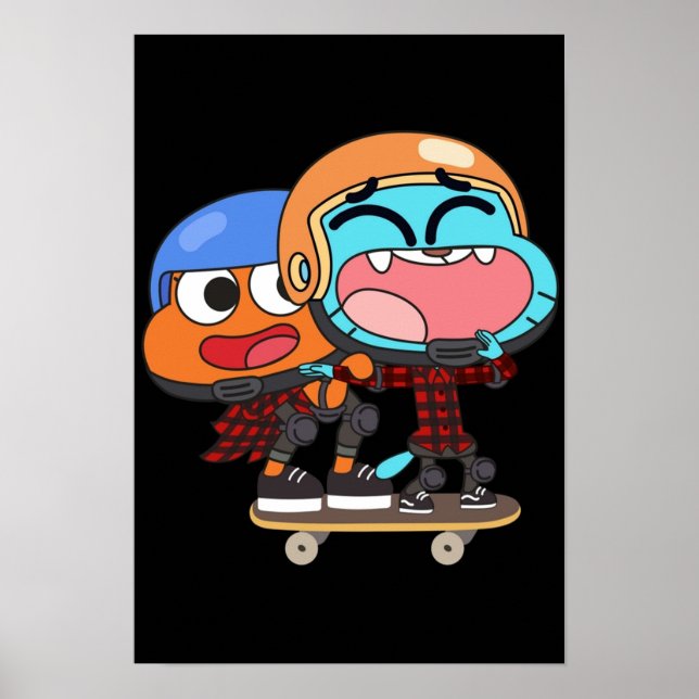 Gumball Darwin Skate Poster (Vorne)