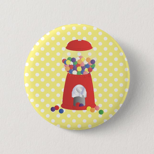 Gumball-Fantasie Button (Vorderseite)