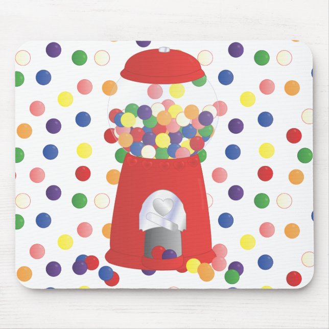 Gumball-Fantasie Mousepad (Vorne)