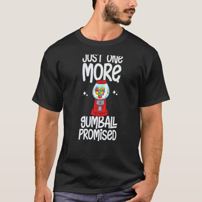 Gumball Machine Gum Ball Bubble Kaugummi T-Shirt (Vorderseite)