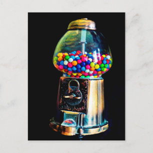 Gumball Machine Postkarte