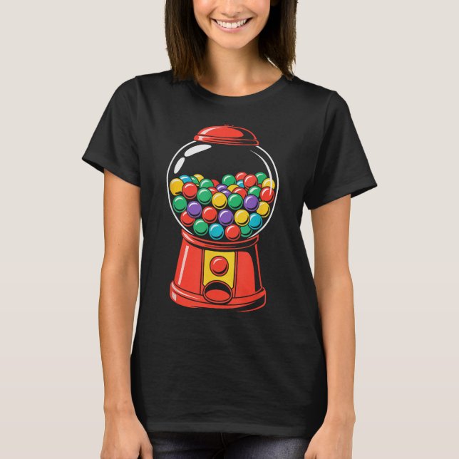 Gumball Machine Shirt Adult Men Women Kids Gum Bal (Vorderseite)