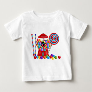 Gumball Maschinen-Süßigkeits-Lutscher Baby T-shirt