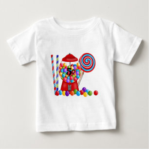 Gumball Maschinen-Süßigkeits-Lutscher Baby T-shirt