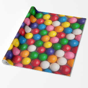 Gumballs Geschenkpapier