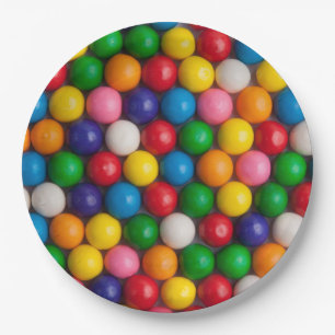 Gumballs Pappteller