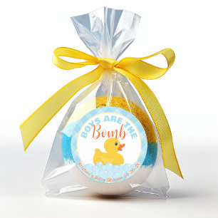 Gumber Duck Baby Shower Fevor Sticker - Bath Bombe