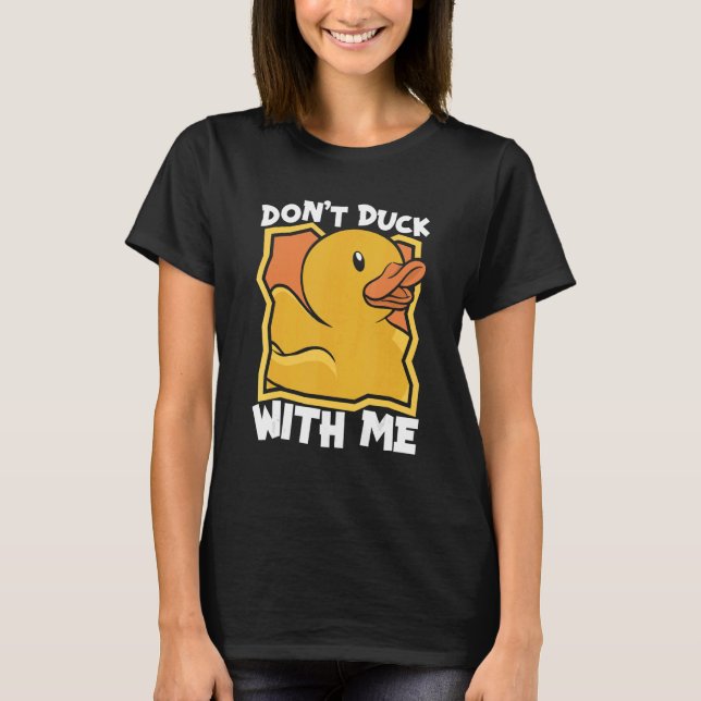 Gumber Duck Ducks Bath Yellow Duck T-Shirt (Vorderseite)