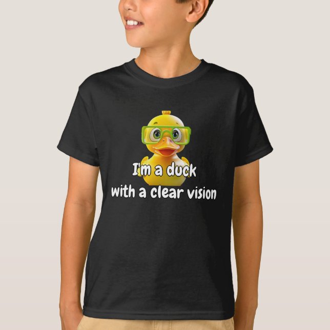 Gumber Duck Shirt Fun Cool Einzigartiges, stilvoll (Vorderseite)